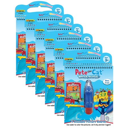 Teacher Created Resources Pete The Cat Water Reveal, 6PK TCR60240